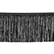 [516R-32890] [516R] Fringes 15 cm (Black)