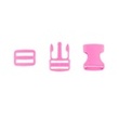 [518R-32933] [518R] Buckle Closures 2,5 cm (Fuchsia)