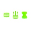 [518R-32935] [518R] Buckle Closures 2,5 cm (Green)