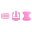 [519R-32946] [519R] Chiusure Per Borse 3,8 cm (Fucsia)