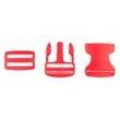 [519R-32947] [519R] Buckle Closures 3,8 cm (Red)