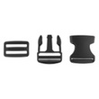 [519R-32952] [519R] Taschenverschluss 3,8 cm (Schwarz)