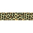 [522R-32988] [522R] Elastický Pásek Potisk Panter (Světle Žlutá)