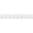[526R-33064] [526R] Tjock snodd 2,5 cm (Vit)