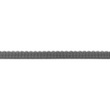 [528R-33098] [528R] Gummiband Bogen Uni (Mittel Grau)