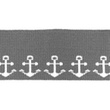 [542R-33287] [542R] Cuff / Náplety Námořní Kotva (Šedá)