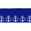 [542R-33289] [542R] Cuff / Náplety Námořní Kotva (Kobaltová)
