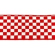 [548R-33343] [548R] Cuff / Bündchen Quadrat Klein (Rot)