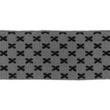 [554R-33419] [554R] Cuff / Boord Kruis (Donker Grijs)