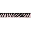 [555R-33431] [555R] Cuff / Mini Bündchen Zebra (Rosa)
