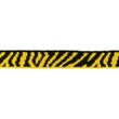 [555R-33433] [555R] Cuff / Mini Bündchen Zebra (Ocker)