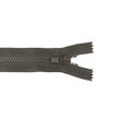 [557R-30704] [557R] Plastic Moulded Zippers 13 cm (Dark Choco)