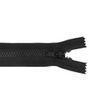 [557R-30707] [557R] Vislon blixtlås 13 cm (Svart)