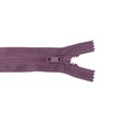[557R-30715] [557R] Plastic Moulded Zippers 13 cm (Aubergine)