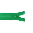[558R-42418] [558R] Plastic Moulded Zippers 17 cm (Grass Green)