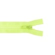 [559R-33457] [559R] Plastic Moulded Zippers 20 cm (Lime)