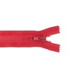 [559R-33473] [559R] Plastic Moulded Zippers 20 cm (Dark Red)