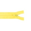 [559R-33478] [559R] Plastic Moulded Zippers 20 cm (Yellow)