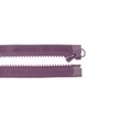[573R-31001] [573R] Divisible Zippers 90 cm (Aubergine)