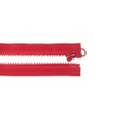 [573R-31003] [573R] Divisible Zippers 90 cm (Dark Red)