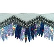 [582R-44605] [582R] Taśma Burleska Zig Zag (Wielobarwność)