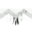 [582R-44608] [582R] Nastro Spighetta Burlesco (Argento)