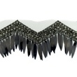 [582R-44609] [582R] Ruban Serpentine Burlesque (Noir)