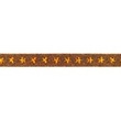 [594R-44826] [594R] Ruban Glitter Etoile (Orange)