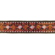 [595R-44836] [595R] Check Ribbon Sequin Trim (Red)