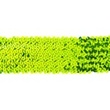 [615R-45174] [615R] Nastro Di Paillettes Elastico 55 mm (Lime Scuro)