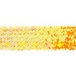 [615R-45186] [615R] Stretchable Sequin Trim 55 mm (Orange)