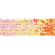 [615R-45187] [615R] Stretchable Sequin Trim 55 mm (Peach)