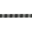 [621R-45281] [621R] Nastro In Sbieco Luccichio Lurex (Argento Scacchi)