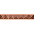 [625R-45325] [625R] Guma řecký vzor 25 mm (Oranžová)