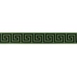 [625R-45327] [625R] Gummiband Mit Griechischem Muster 25 mm (Army)