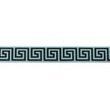 [625R-45329] [625R] Elastico Con Motivo Greco 25 mm (Vecchio Blu)