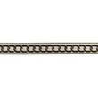 [627R-45351] [627R] Jacquard Elastica Collana (Oro Nero)