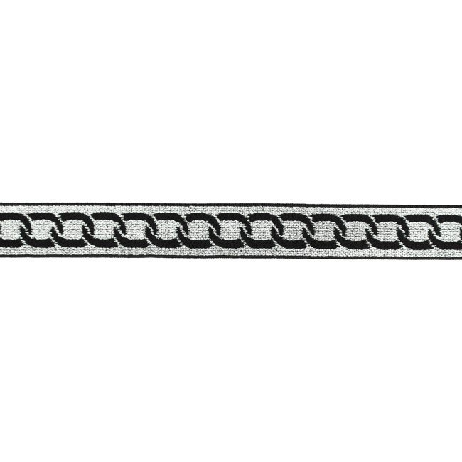 [627R] Elastic Chain Jacquard