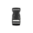 [632R-45408] [632R] Boucle Attache Rapide En Métal 25 mm (Noir)