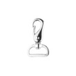 [634R-45421] [634R] Metal Snap Hook 25 mm (Silver)
