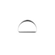 [637R-45448] [637R] Metall D-Ringe 40 mm (Silber)