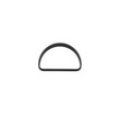 [637R-45453] [637R] Metal D-Ring 40 mm (Black)