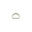 [638R-45459] [638R] Metall D-Ringe 25 mm (Brass)