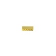 [640R-45479] [640R] Metal Webbing End Clip 25 mm (Gold)