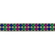 [658R-45677] [658R] Jacquard Ribbon Drops (Fuchsia)