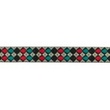 [658R-45681] [658R] Jacquard Ribbon Drops (Red)