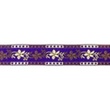 [659R-45690] [659R] Cinta De Jacquard Ornamento (Morado)