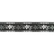 [659R-45691] [659R] Žakárová Stuha Ornament (Stříbrná)