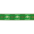 [659R-45692] [659R] Jacquard Ribbon Ornament (Green)
