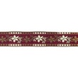 [659R-45699] [659R] Cinta De Jacquard Ornamento (Berenjena)